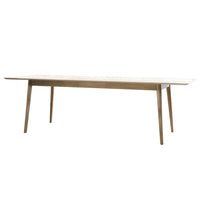 Gallery Interiors Milano 6-8 Seater Extending Scandi Dining Table in Oak