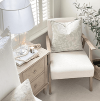 Gallery Interiors Neyland Occasional Chair in Natural Linen