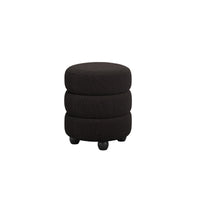 O&Co Emily Pouffe in Black