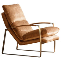 Gallery Interiors Fabien Ochre Occasional Chair