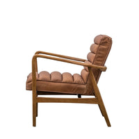 Gallery Interiors Datsun Occasional Chair in Vintage Brown