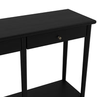 O&Co Austin Console Table in Matte Black