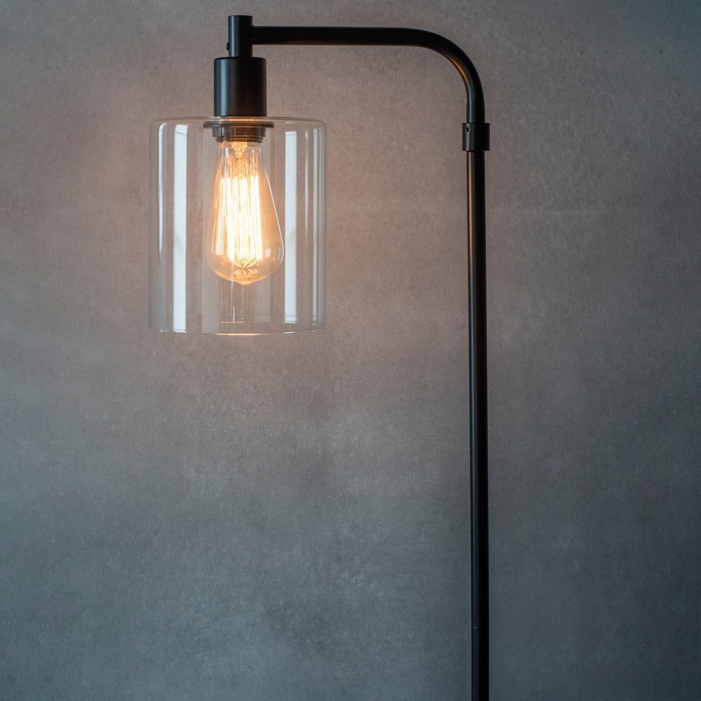 Olivia's Tori Industrial Floor Lamp