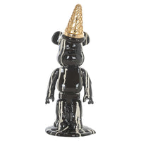 Richmond Interiors Icebear Black Ornament