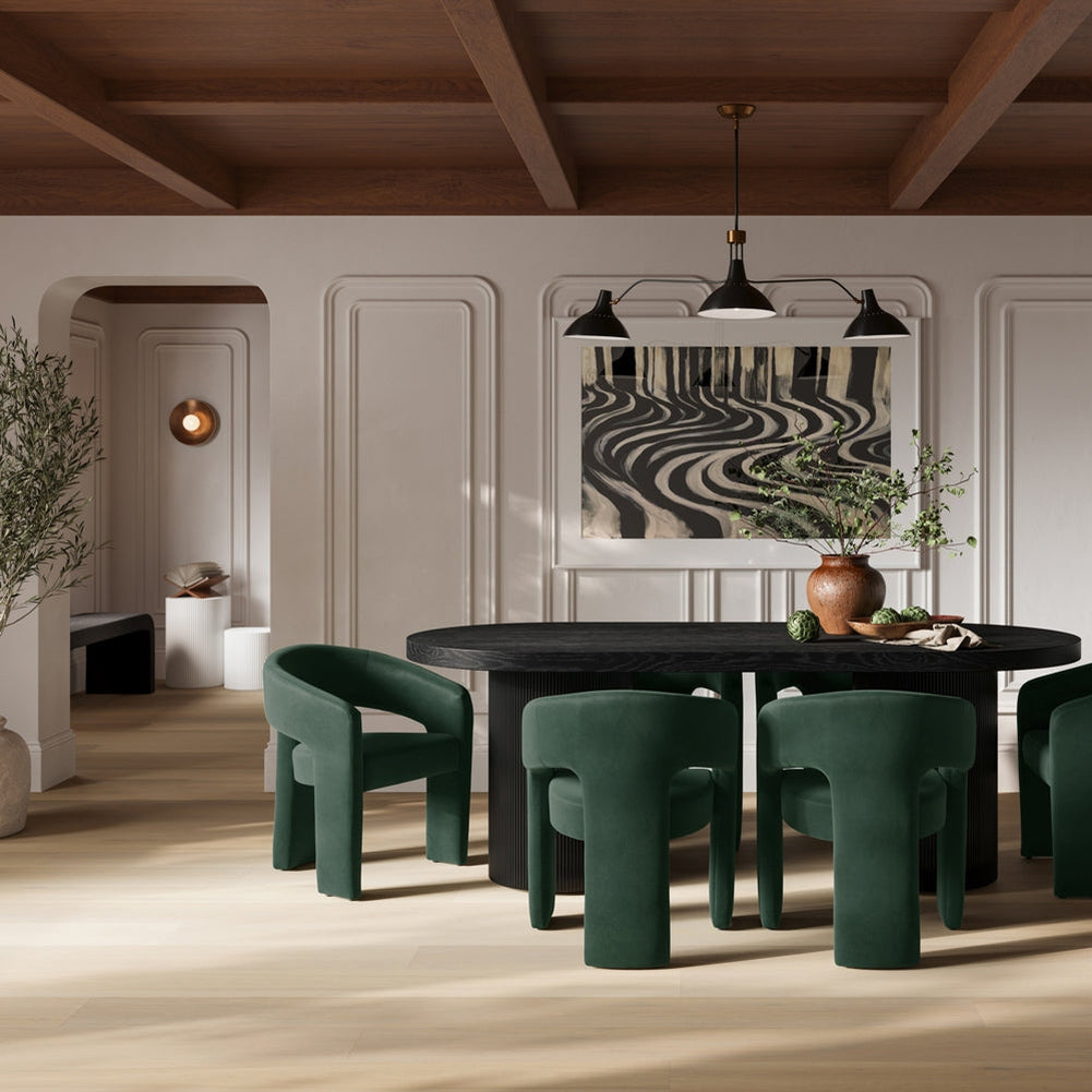 O&Co Adari Dining Table in Black