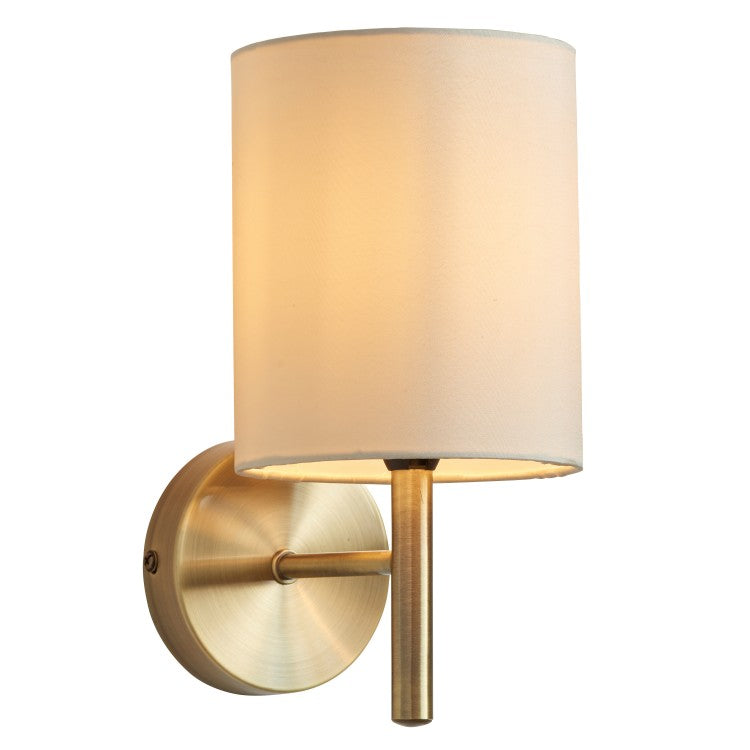 Gallery Interiors Brio Wall Light Antique Brass