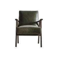 Gallery Interiors Neyland Occasional Chair in Heritage Green